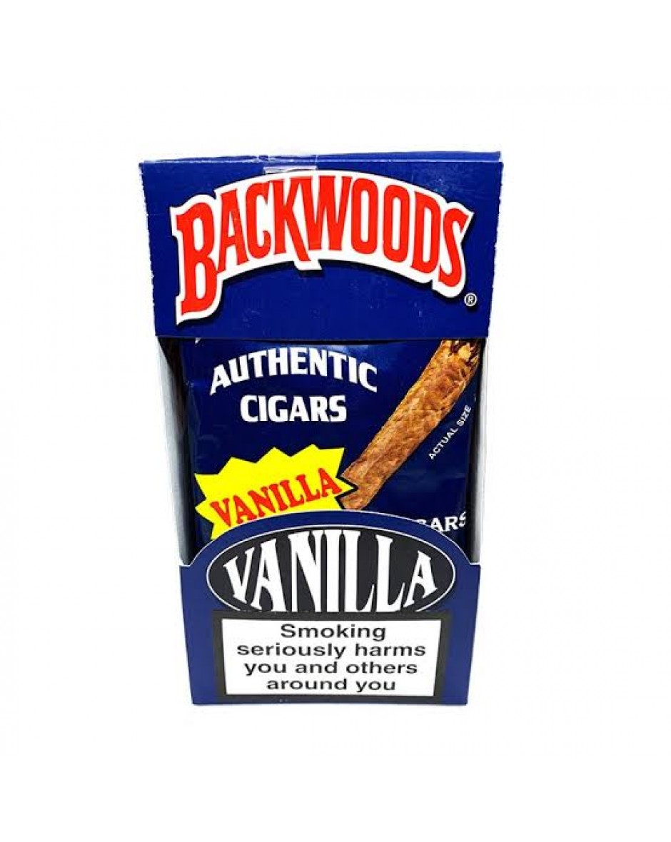 Backwoods vanilla ıslak puro (Vanilya Aromalı)